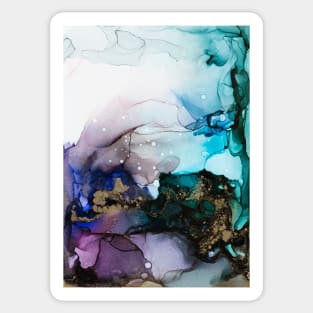 Alcohol ink Sticker